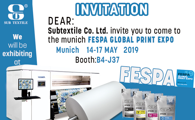 2019 Subtextile FESPA Expo