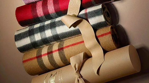 Burberry’s plaid elements design by best sublimation ink