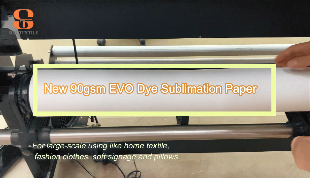 *New Launched* 90GSM Premiun EVO Sublimation Paper Just Released