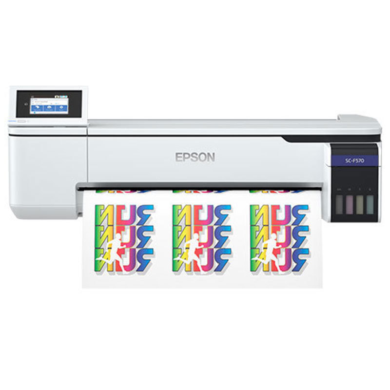 24" 100g Sublimation Paper Designed for Epson F570 Printer