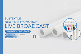 Subtextile New Year Promotion Live Broadcat is coming