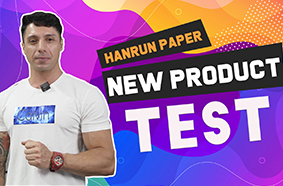 Hanrun Paper® Prueba del nuevo producto