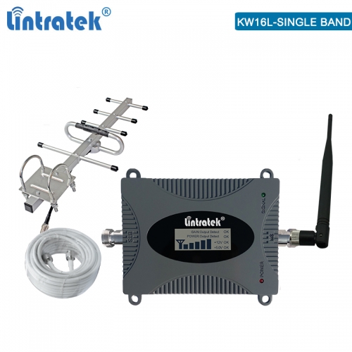 KW16L 2G 3G 4G 65dB gain mobile signal repeater Booster Mini size Phone Amplifier for home use