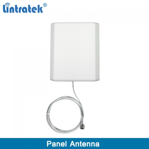 Lintratek indoor 700-2700MHz/2300-2700MHz Panel Antenna 8/10 dBi Gain 3G 4G Antenna for Mobile Signal Repeater