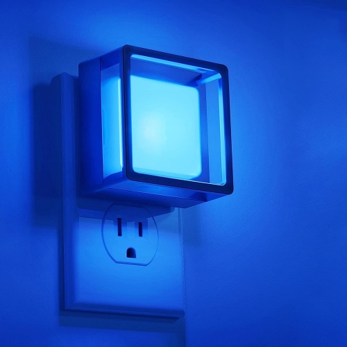BLUE Color Square Shape LED Night Light