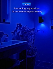 BLUE Light Vintage LED Night Light
