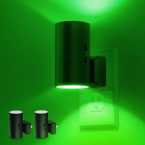 GREEN Light Vintage LED Night Light