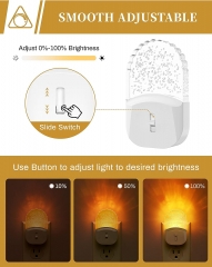 Acrylic 1800K Amber LED Night Light