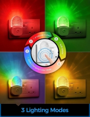 Acrylic RGB Color-changing LED Night Light