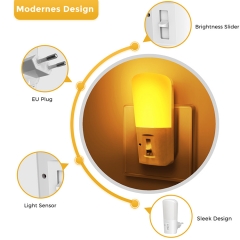 Simple Design Amber 2000K LED Night Light