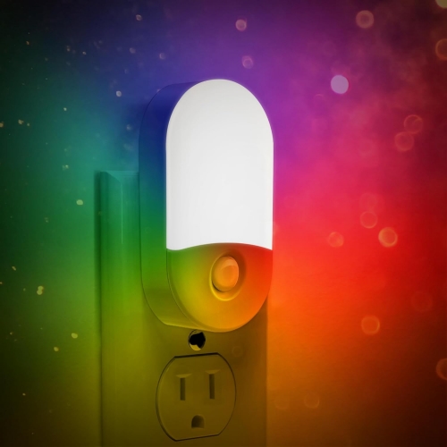 Oval Shape RGB LED Night Light