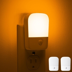 Rectangular 30/60LM AMBER LED Night Light