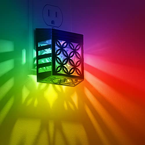 Retro Hollow RGB LED Night Light