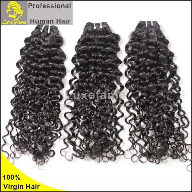 7A virgin Indian hair Italian curly 1pc/pack free shipping