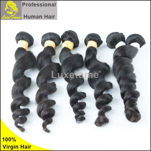 7A virgin Indian hair Loose wave 4pc/pack free shipping