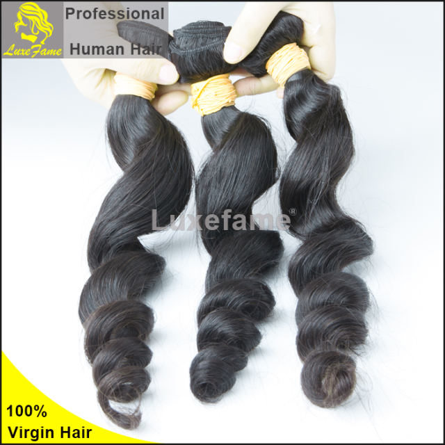 7A virgin Indian hair Loose wave 4pc/pack free shipping