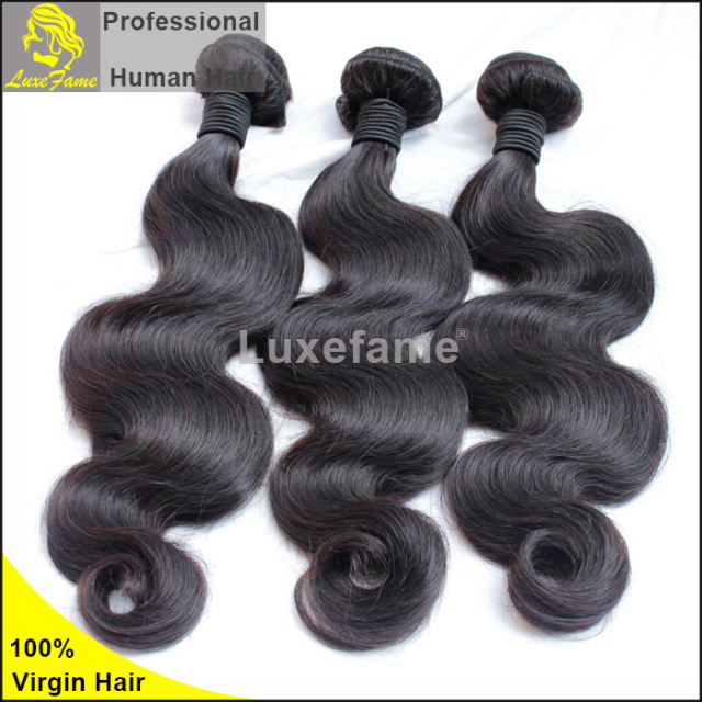 7A  Peruvian hair shedding free tangle free body wave 3pcs/pack free shipping