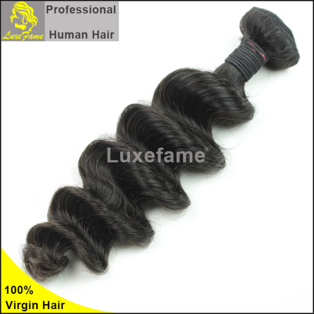 7A virgin Indian hair Loose wave 2pc/pack free shipping