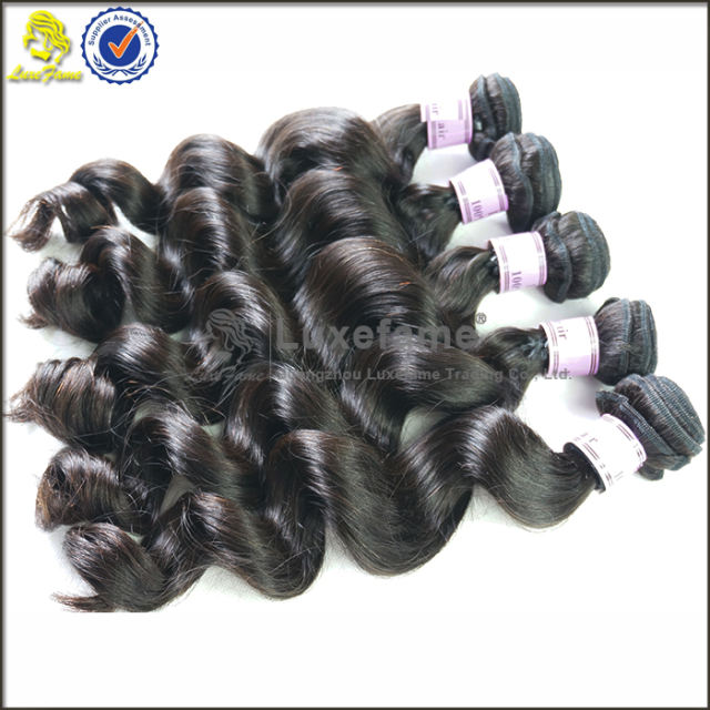 8A virgin Malaysian hair Loose wave 4pcs/pack free shipping