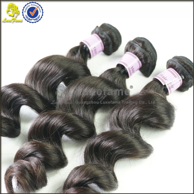 8A virgin Malaysian hair Loose wave 3pcs lot free shipping
