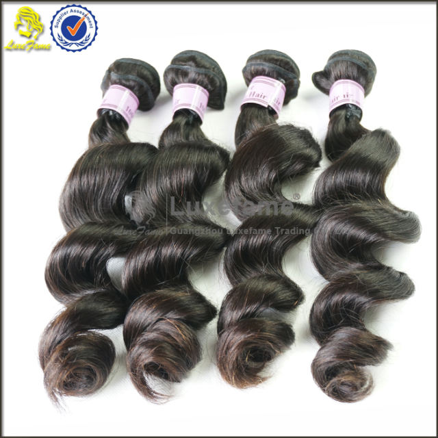 8A virgin Malaysian hair Loose wave 3pcs lot free shipping