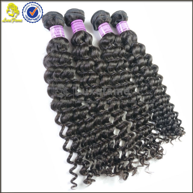8A virgin Malaysian hair Deep wave 3pcs/pack free shipping
