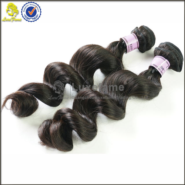 8A virgin Malaysian hair Loose wave 3pcs lot free shipping