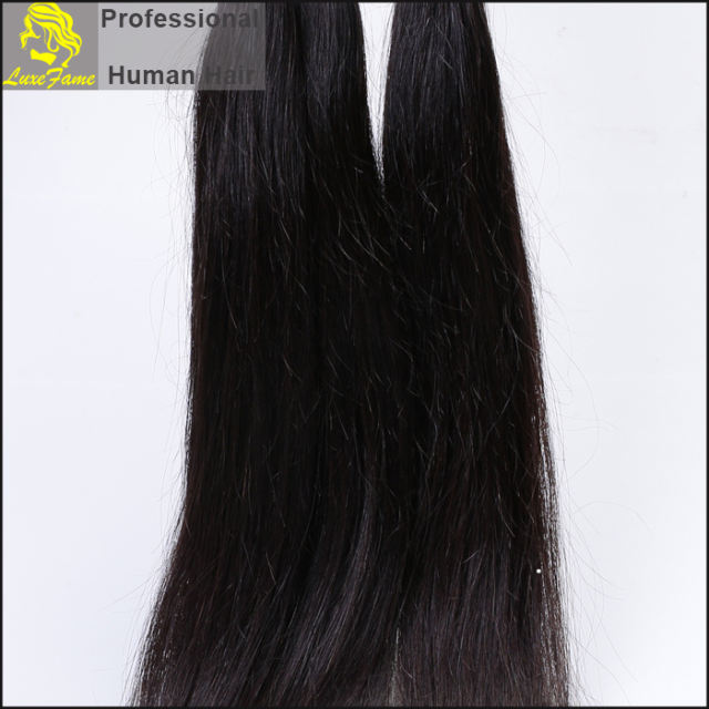 Grade 8A 3PCS Brazilian Virgin Hair With Lace Closure Straight For A Full Head Shipping Free