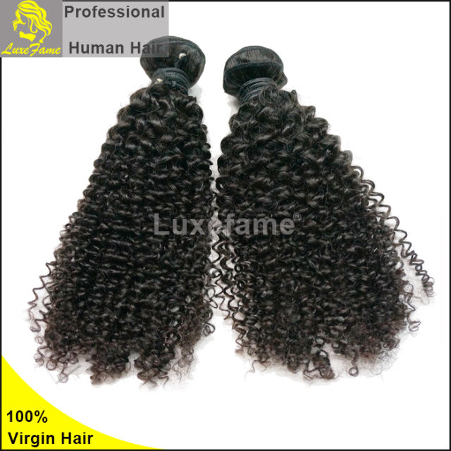 7A virgin brazilian hair Jerry Curl 1pc/pack free shipping