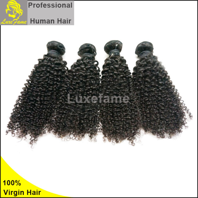 8A virgin brazilian hair curly wave 3pcs/pack free shipping