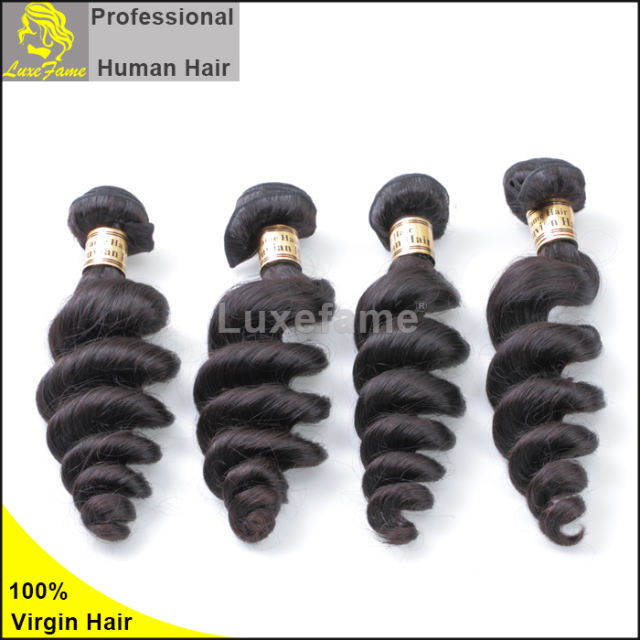 8A virgin Peruvian hair Loose wave 2pcs/pack free shipping