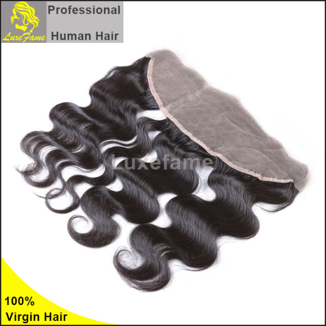 Grade 7A 3PCS Brazilian Virgin Hair With Lace Frontal Body Wave For A Full Head Shipping Free