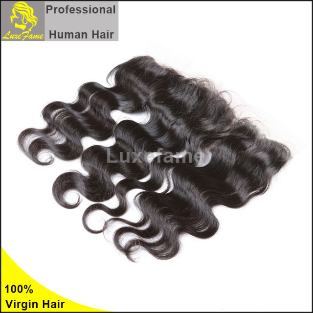 Grade 7A 3PCS Brazilian Virgin Hair With Lace Frontal Body Wave For A Full Head Shipping Free