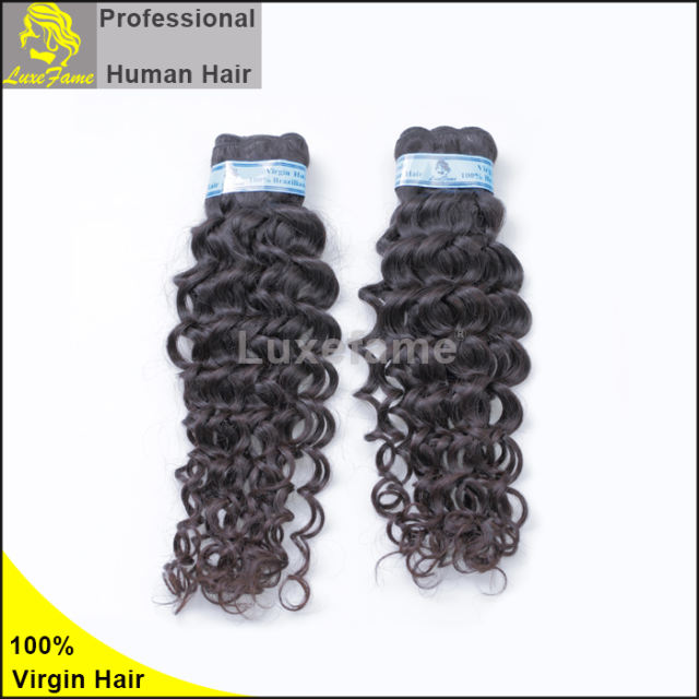 Grade 8A 4PCS Brazilian Virgin Hair With Lace Closure Italian Curl For A Full Head Shipping Free