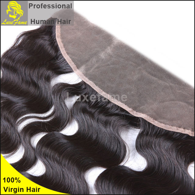 Grade 7A 3PCS Brazilian Virgin Hair With Lace Frontal Body Wave For A Full Head Shipping Free