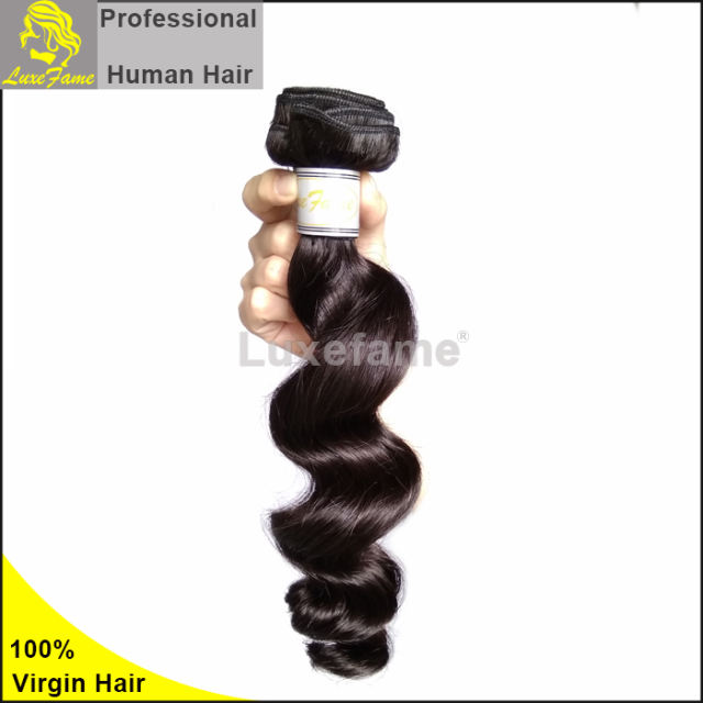 8A virgin Mongolian hair loose wave 1pc/pack free shipping