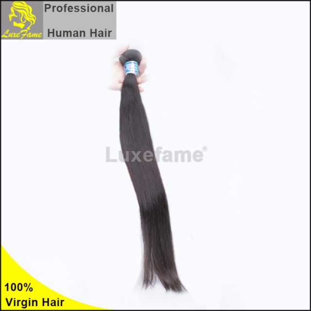 9A virgin brazilian hair natural straight 2pcs/pack free shipping