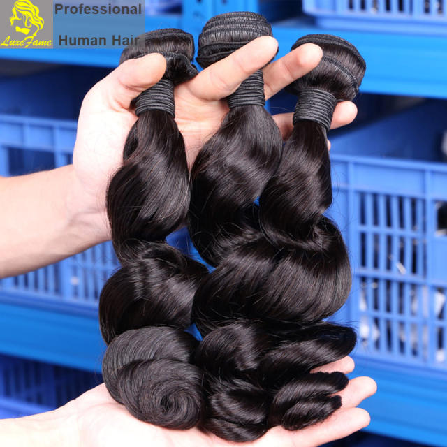 8A virgin Brazilian hair loose wave 2pcs or 3pcs or 4pcs/pack free shipping