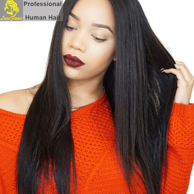 8A virgin Peruvian hair natural straight 1pc or 5pcs/pack free shipping