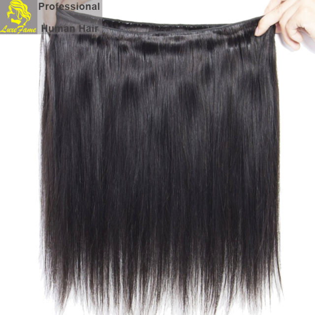 8A virgin Peruvian hair natural straight 1pc or 5pcs/pack free shipping