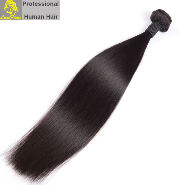 Virgin brazilian hair natural straight 1pc or 5pcs/pack free shipping