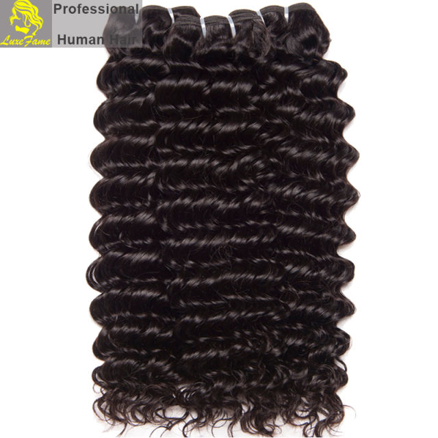 Virgin Brazilian hair Deep wave 2pcs or 3pcs or 4pcs/pack free shipping