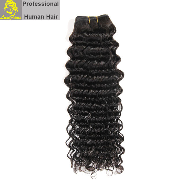 Virgin brazilian hair Deep Wave 1pc or 5pcs/pack free shipping