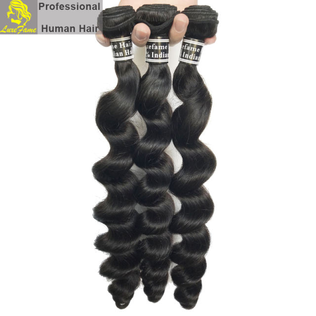 8A virgin Indian hair loose wave 2pcs or 3pcs or 4pcs/pack free shipping