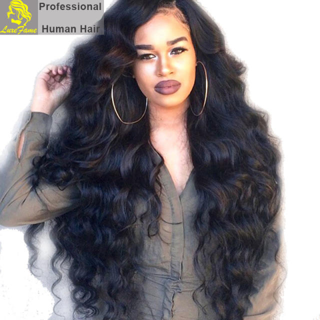 Royal Grade 2/3/4PCS  Virgin Hair With Lace Closure Loose Wave For A Full Head Shipping