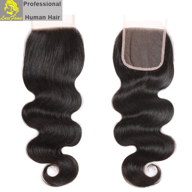 Top Grade 2/3/4PCS Virgin Hair With Lace Closure Body Wave For A Full Head Shipping