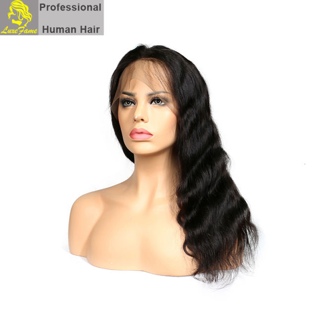 Luxefame 360 Lace Frontal  body wave Remy Hair Natural Hairline With Baby Hair 100% Human Hair Free Shipping