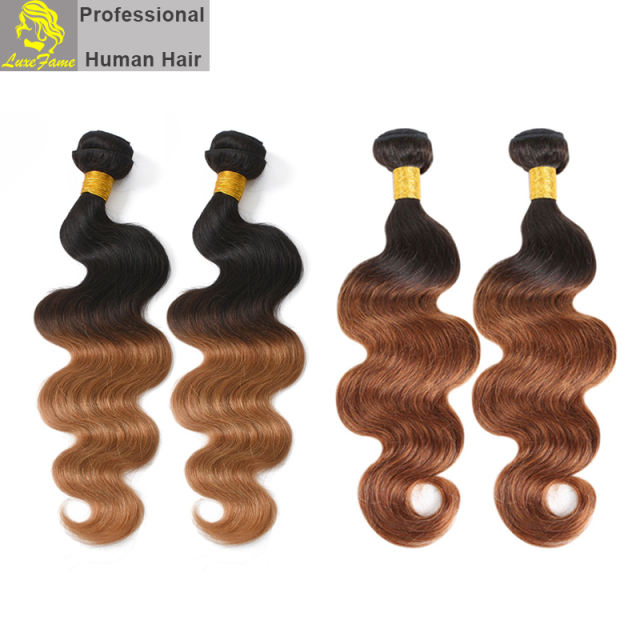 Virgin hair Body Wave Color T#1B/Red/99J/27#/30# 2pcs or 3pcs or 4pcs/pack free shipping