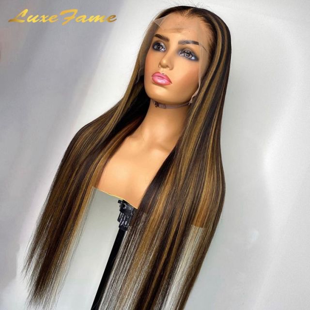 Top Quality P4/27 Highlight Lace Front Human Hair Wig Virgin Hair Lace Wig Vendors