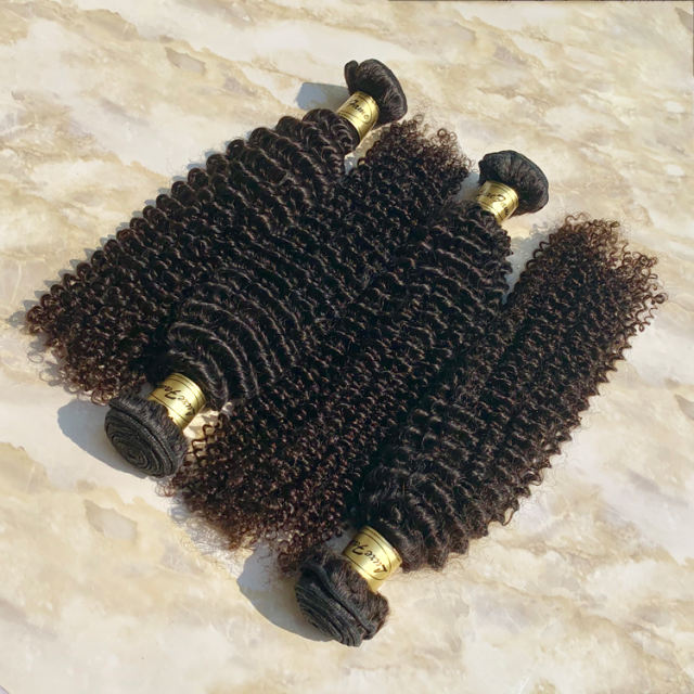 Wholesale Bulk Unprocessed Virgin Indian Virgin Hair 20-34 Inch Kinky Curly Hair Weave